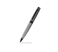 Sheaffer 300 9345 - Bolígrafo gris mate con bordes negros pulidos