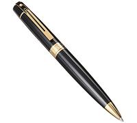 Sheaffer 300 Glossy Black Ballpoint Pen with Gold Tone Trim