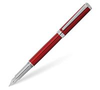 Sheaffer Intensity Engraved Red Lacquer w/Chrome Appointments and Fine Nib Fountain Pen