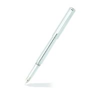 Sheaffer Intensity Medium Nib Fountain Pen Medici Engraved Chrome Plate Trim (E0923753)