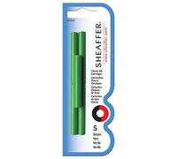 Sheaffer Skrip Fountain Pen Classic Ink Cartridge - Green (five per card)