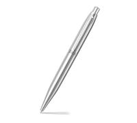 Sheaffer VFM 9426 - Bolígrafo cromado cepillado con borde cromado | Bolígrafo plateado