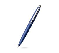 Sheaffer VFM Neon Blue Ballpoint Pen with Chrome Trim