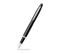 Sheaffer Vfm - Pluma estilográfica con grosor medio, color negro mate