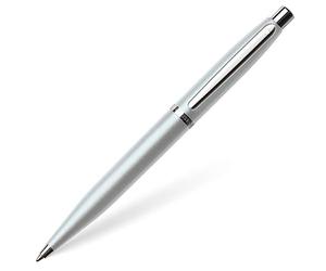 Sheaffer VFM Strobe Silver Ballpoint Pen with Chrome Trim