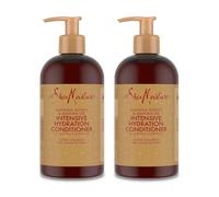 SheaMoisture Acondicionador Hidratación Intensiva para cabello seco y dañado con Miel de Manuka y Aceite de Mafura para una mayor suavidad 2 x 384 ml