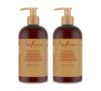 SheaMoisture Acondicionador Hidratación Intensiva para cabello seco y dañado con Miel de Manuka y Aceite de Mafura para una mayor suavidad 2 x 384 ml