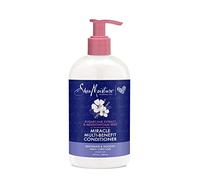 SheaMoisture - Acondicionador sin silicona para cabello seco, caña de azúcar y espuma de prado, sin sulfatos, 368 ml