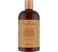 SheaMoisture Champú Hidratación Intensiva, Cabello Rizado, Encrespado y Dañado, Pelo Suave y Nutrido, Hidratación Intensa, Miel de Manuka, Aceite de Mafura y Manteca de Karité, 384 ml