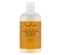 SheaMoisture con Manteca de Karité Pura Champú Retención Extra de Humedad, para cabello dañado 384 ml