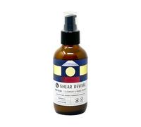 Shear Revival High Seas Shave & Cleanser Remedy - Crema de afeitar vegana 2 en 1 y lavado facial - Fórmula suave, hidratante y no espumosa - Para uso diario en pieles sensibles - Hecho a mano - 96 g