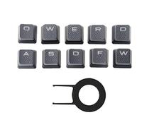 SHEAWA 10 teclas de repuesto para teclados mecánicos Corsair K70 K65 K95 G710 RGB Strafe (gris)