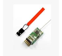 SHEAWA 4100E - Micro receptor de 4 canales de 4 canales de 2.4 G para transmisor SPEKTRUM DSM2