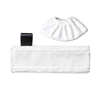 SHEAWA Almohadillas de limpieza de repuesto para fregona para el hogar, para Karcher SC2, SC3, SC4, SC5, accesorios de limpieza de mopa de vapor, almohadilla de vapor + cubierta de tela (1 juego)