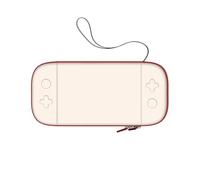 SHEAWA Game Console Carrying Case with 12 Cartridge Slots, Compatible with Nintendo Switch 2 - Waterproof Portable Travel Storage Case (Beige)
