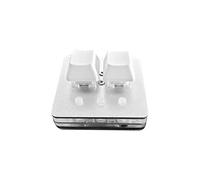 SHEAWA Reemplazo Mini teclado USB Plug Teclado mecánico para Sayobot O2C OSU Teclado Accesorios (Blanco)