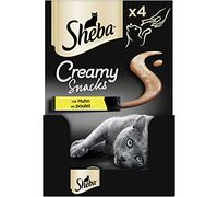 SHEBA Bolsa de Aperitivos cremosos con Pollo 11 x 4 x 12 g