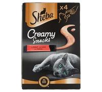 Sheba Creamy - Snacks de Carne (4 x 12 g)