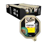Sheba Finesse Tray Sabor a Pollo 22 x 85g
