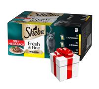 Sheba Fresh & Fine Bolsita 50x50g + SORPRESA PARA EL GATO
