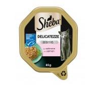 Sheba húmedo gato delicatezze salmón en gelatina 85 gr