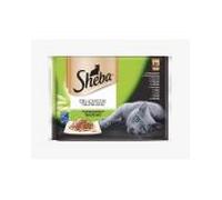 Sheba húmedo gato delicias en gelatina selección mixta 4x85g