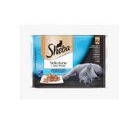 Sheba húmedo gato selección de pescados en salsa 4x85 gr