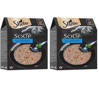 Sheba Multipack Soup - Comida húmeda para Gatos en Bolsa de porciones - Atún - 40 x 40 g (Paquete de 2)