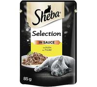 Sheba Selection in Sauce - Comida para Gatos con Pollo, 85 g