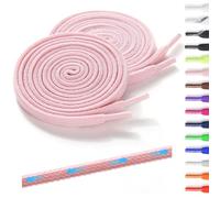 Shecret 2 Pares de Cordones Elásticos - Cordones Elásticos Sin Nudo, 7 mm Ancho, Planos, Cordón de Zapato Sin Atar para Niños y Adultos