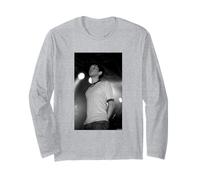 Shed Seven Alt Rock Band Rick Witter en Vivo por Andy Willsher Manga Larga