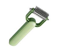 Shedding Brush Dog Hair - Pet Pro Grooming Tool | Double-Sided Professional Safe Tool For Cats Kittens Puppy Daily Indoor Dematting Home Bath Vet Spa