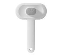 Shedding Brush - Pet Grooming Tool, Puppy Furs Cleaning Apparatus, Comfort Ergonomic Handle, Secured Hair Release Button, Furs Removal Item, Home Accessory for Shedding Use