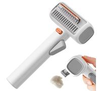 Shedding Dog Brush,Self Cleaning Grooming Supplises,Pet Hair Removal Comb - for Bath Times Combing Outdoor Travel Home Kitten Puppys