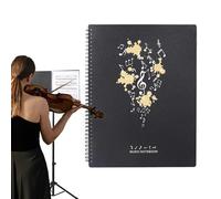 Shee Music Organizer - Pantalla de música de larga duración, almacenamiento de archivos de música, A4 para protectores de piano para orquesta, coros escolares, artistas jóvenes o adultos, 8,5