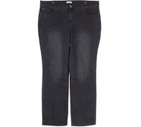 Sheego Vaqueros Elásticos Die Gerade Ajuste Recto Mujer Negro Denim más Grande