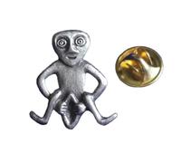 Sheela Na Gig - Pin de solapa de peltre con bolsa de regalo, Metal