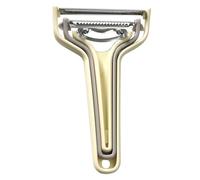 SHEELER DE FRUTAS VECTABLE | Casetas de verduras de acero inoxidable - Accesorios para el hogar con pinza multifuncional, mango no deslizante para pelar muy fácil