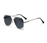 SHEEN KELLY Classic Pilot Gafas de sol de las mujeres de los hombres de estilo retro sin montura de moda gafas de montura de metal