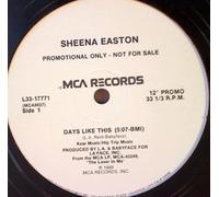 Sheena Easton - Days like this (US) [VINYL]
