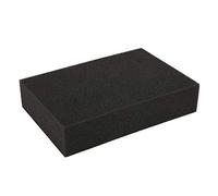 Sheens 2pcs Almohadilla de Espuma de Fieltro de Aguja, Base de Fieltro Estera de Espuma de Fieltro de Espuma Negra Herramienta de artesanía de Costura DIY para Kit de Fieltro de Aguja