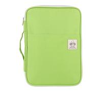 Sheens Bolsa de Documentos A4, Carpeta de Archivos Multifuncional Organizador de portafolios Ipads Bolígrafos portátiles Documentos Estuche con Cremallera para Viajes y Oficina(Verde Claro)