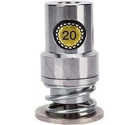 Sheens Molde de botón Redondo, Herramientas de botón Cubiertas de Tela Herramienta de Prensa de Forma de Pan para máquina de Prensa Manual(20L)