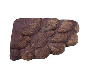 Sheens Plataforma para Tomar el Sol de Tortugas, Tortuga Escalada Isla Flotante Simulación Natural Hábitat Rocas Resina con imán para decoración de Piedra de Acuario[NS-79] Guaridas