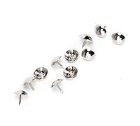 Sheens Uñas de tapicería, 300 Piezas Acabado en Plata Uñas de tapicería Retro Hierro Plata Blanco Joyería Caja de Regalo Caja Muebles Espárragos Decorativos 9MM