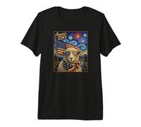 Sheep Art on America 250 Anniversary 4th of July USA Flag Camiseta Premium