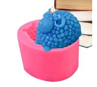 Sheep Candle Mold - Silicone Candles Mold, 3D Animal Shape For Resin Casting & DIY Crafts | Handmade Scented Candle Molds, Versatile Tool For Plaster Ornaments And Aromatherapy Decorations