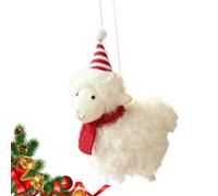 Sheep Decorations Cute - Lamb Shape Hangable Collectible Figurine Use