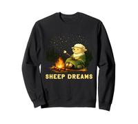 Sheep Dreams, acogedora fogata y malvaviscos para Acampar Sudadera