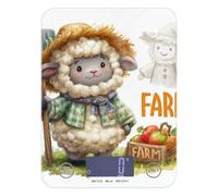 Sheep Farmer - Báscula impermeable para alimentos de cocina, 11 libras/0 18 onzas, escala de 5 kg/5 g para medir gramos con 4 unidades para pérdida de peso (pilas no incluidas)